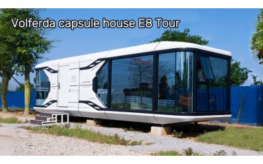 Volferda Capsule House E8 without balcony Tour