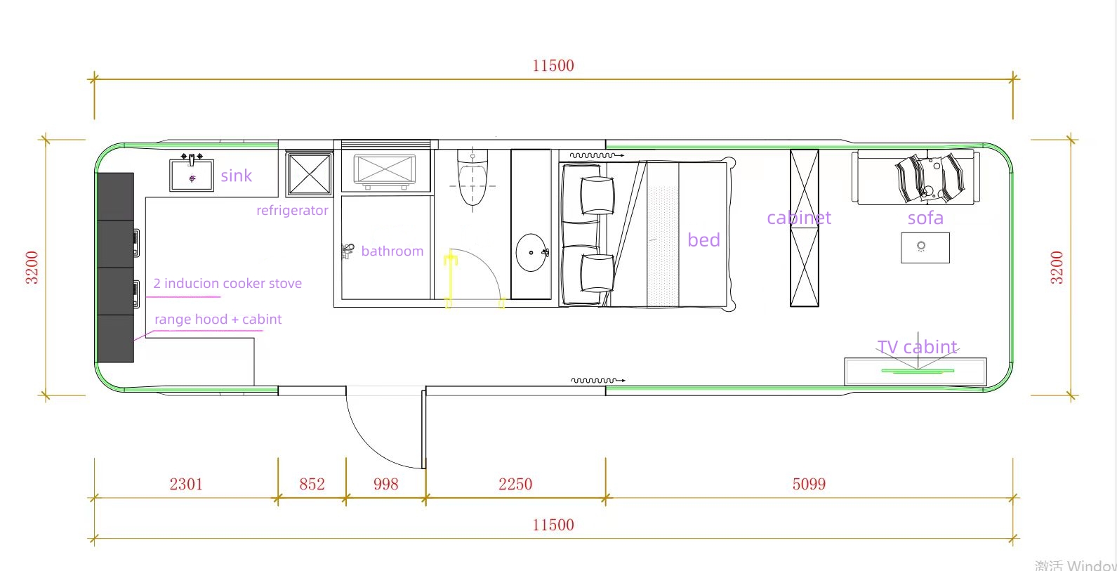 model-e7-mobile-prefabricated-tiny-house-with-2-bedrooms-space-capsule