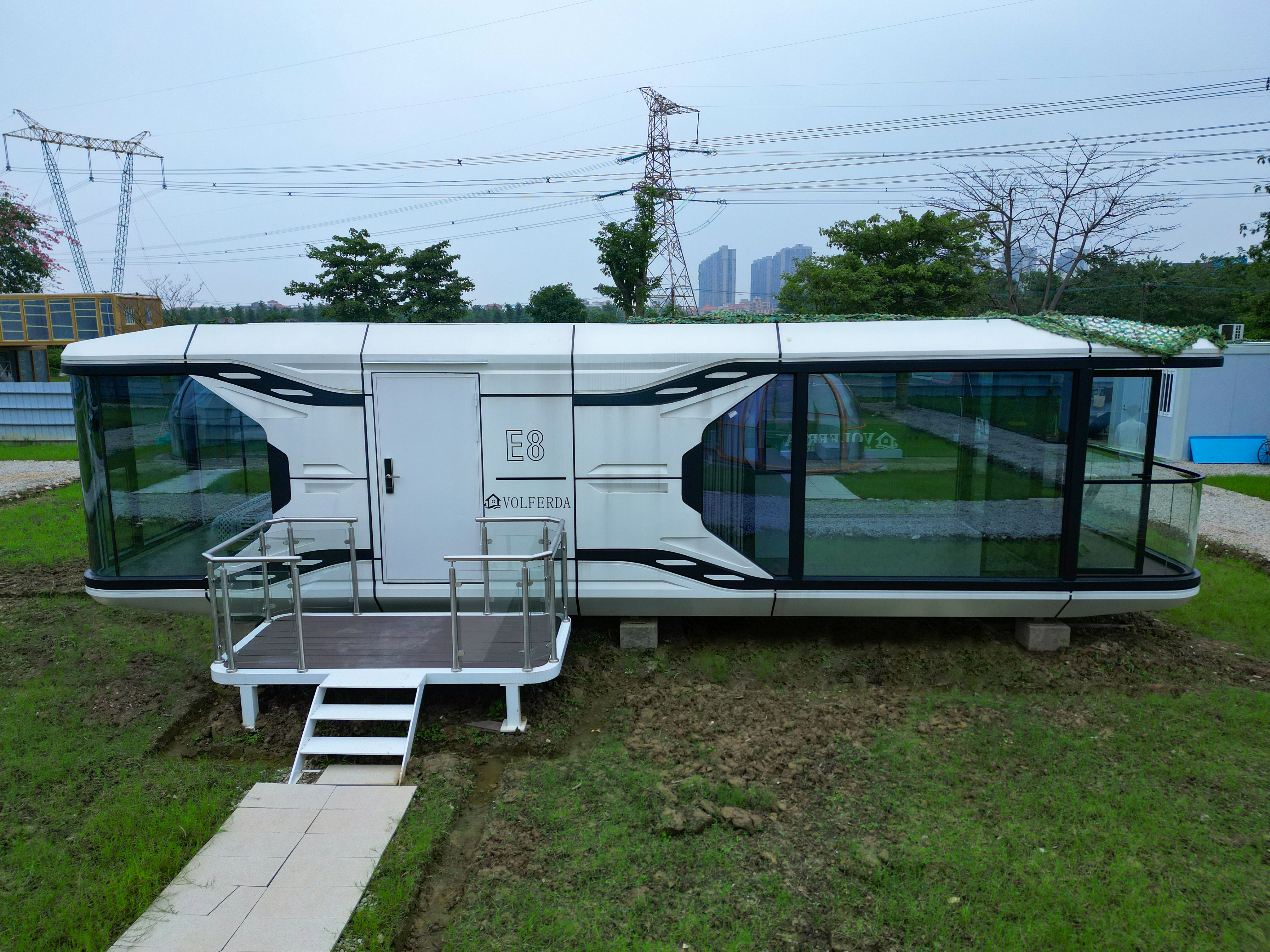 volferda space capsule house, tinyhouse, 